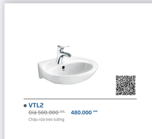 Lavabo Viglacera VTL2