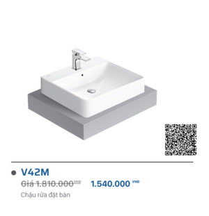 Lavabo Viglacera V42M