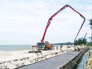 Bơm ngang cần 37m